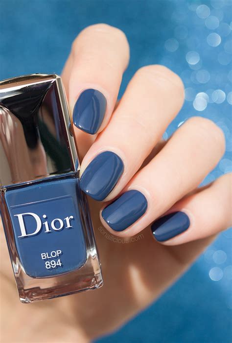 dior blue nail polish|best dior nail polish ever.